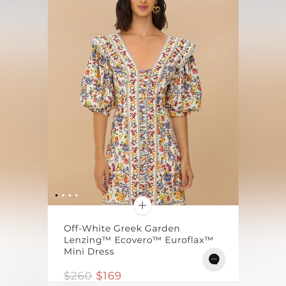 FARM Rio Multicolor Floral Mini Dress